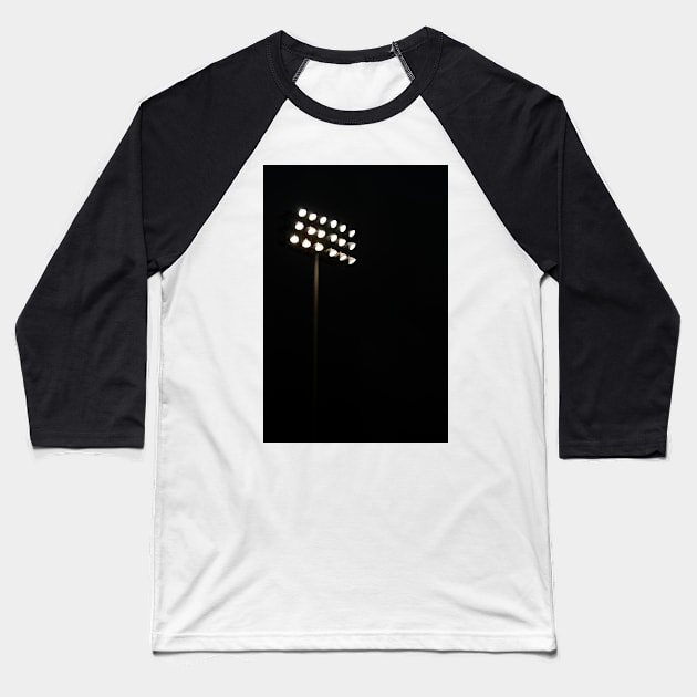 Stadium Lights Baseball T-Shirt by mrdoomits